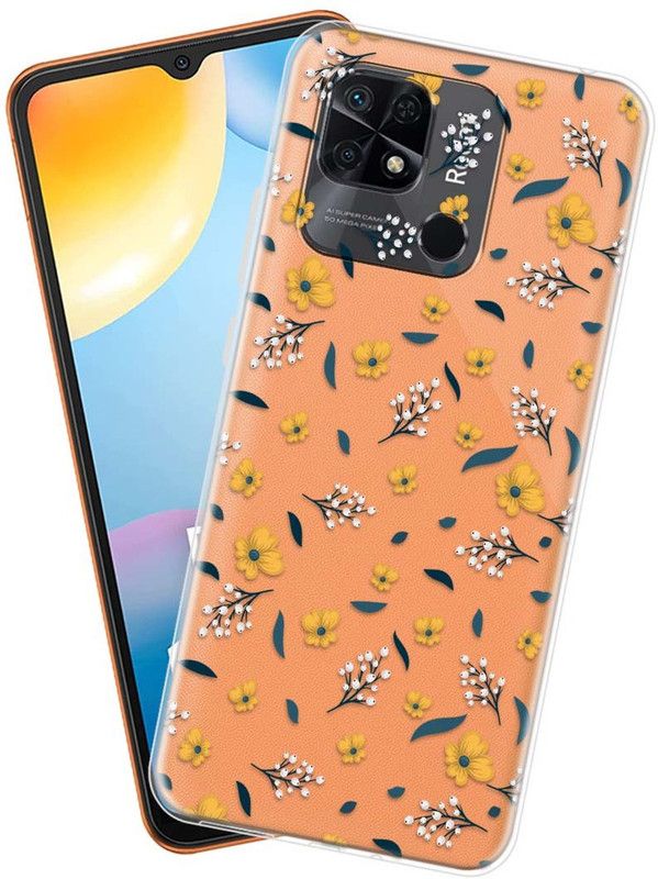 Memia Back Cover for Redmi 10 Power  (Multicolor, Grip Case, Silicon, Pack of: 1)