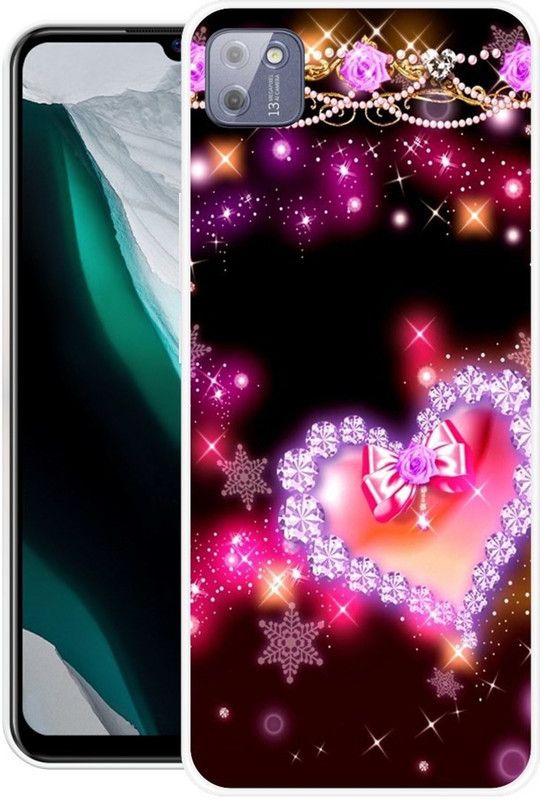 REALKING Back Cover for Lava Z2 Max  (Multicolor, Grip Case, Silicon)