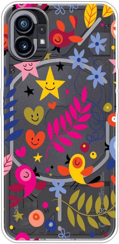 Anami Back Cover for Nothing Phone 1  (Multicolor, Grip Case, Silicon, Pack of: 1)