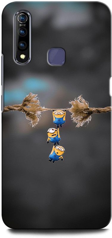 GRAFIQE Back Cover for Vivo Z1Pro 1951/PD1911F_EX MINIONS, FUNNYMINIONS, COMIC, MOVIE, CARTOON  (Multicolor, Shock Proof)