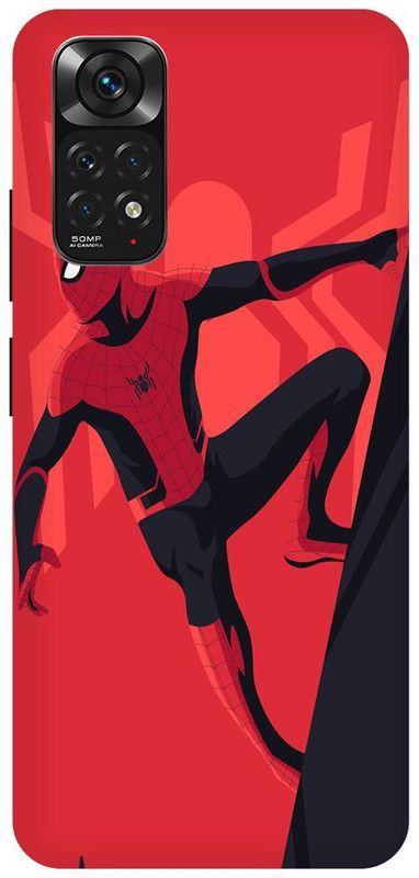 THE NARAYANA COLLECTIONS Back Cover for REDMI NOTE 11s-SPIDER,MAN,CARTOON,SUPER,HERO  (Multicolor, Hard Case, Pack of: 1)