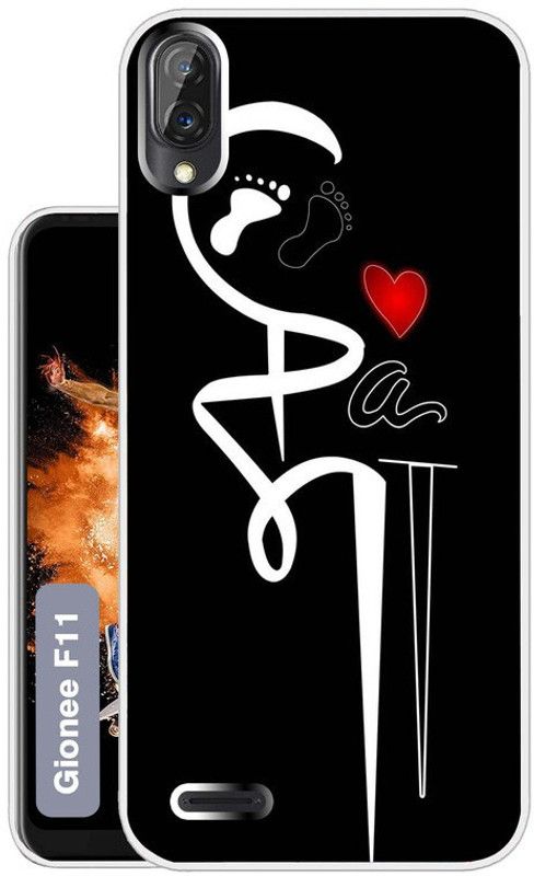 Flipkart SmartBuy Back Cover for Gionee F11  (Black, Dual Protection, Silicon, Pack of: 1)