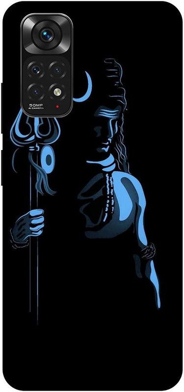 THE NARAYANA COLLECTIONS Back Cover for REDMI NOTE 11-MAHADEV,SHIV,SHAMBHU,SHANKAR,BHAGWAN  (Multicolor, Hard Case, Pack of: 1)