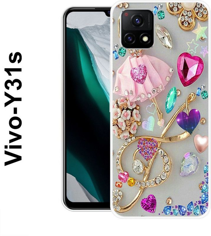 Sswastik Back Cover for Vivo Y72 5G, Vivo Y31s 5G  (Multicolor, Grip Case, Silicon)