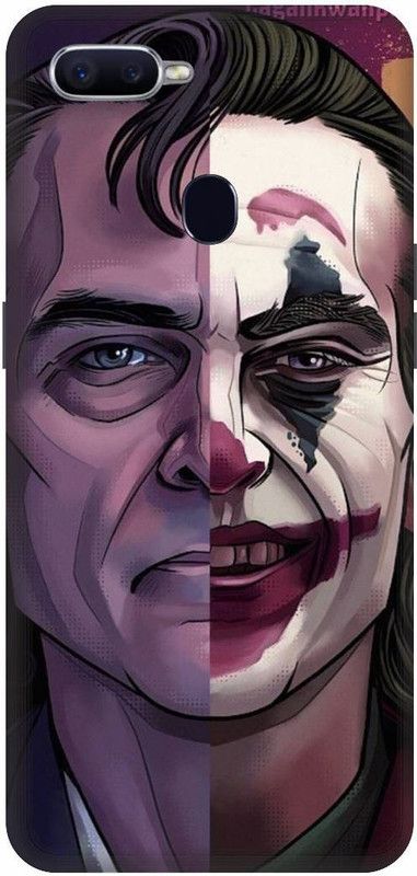 SSMORYA Back Cover for OPPO F9 Joker Printed Back Cover  (Multicolor, Waterproof, Pack of: 1)