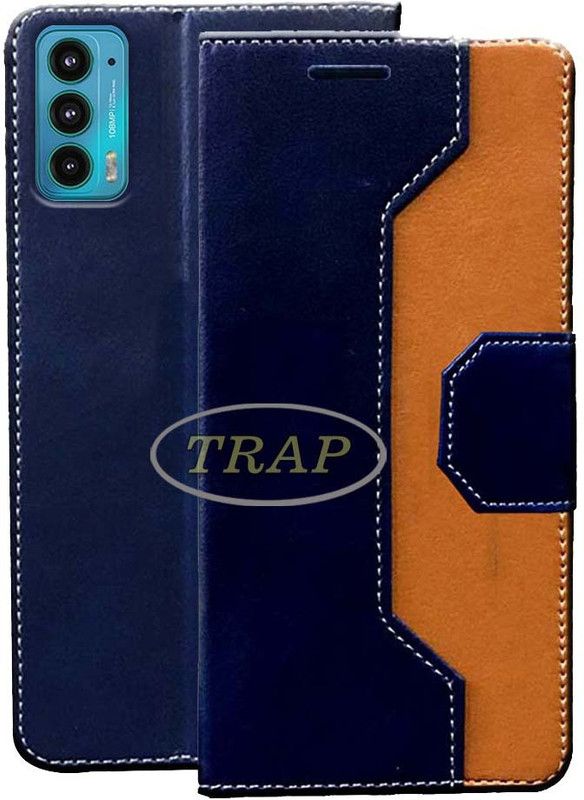 Trap Back Cover for Moto Edge 20 5G  (Multicolor, Cases with Holder, Pack of: 1)