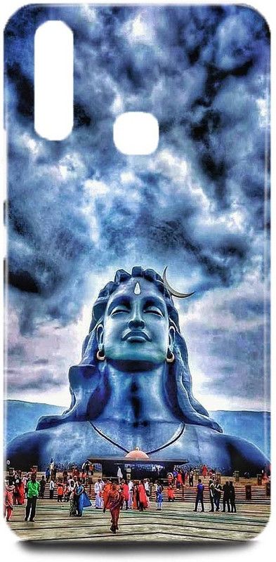 DIKRO Back Cover for Vivo Y11/1906, ADIYOGI, SHIVA, STATUE, SHIV, MAHADEV, MAHAKAL  (Multicolor, Hard Case, Pack of: 1)