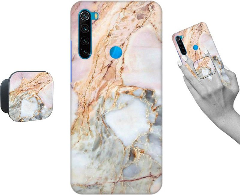 COBIERTAS Back Cover for Mi Redmi Note 8  (Multicolor, Cases with Holder, Pack of: 1)