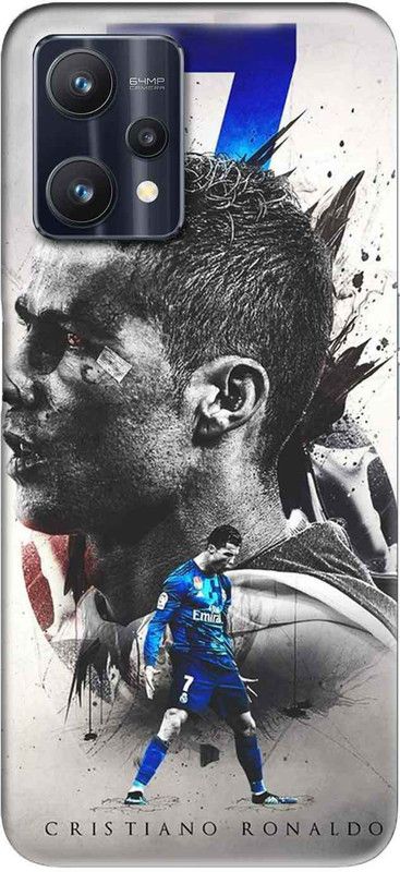 NDCOM Back Cover for Realme 9 Pro 5G Ronaldo Football Printed  (Multicolor, Hard Case, Pack of: 1)