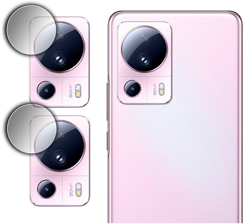 YCHROZE Back Camera Lens Glass Protector for Xiaomi 13 Lite  (Pack of: 2)