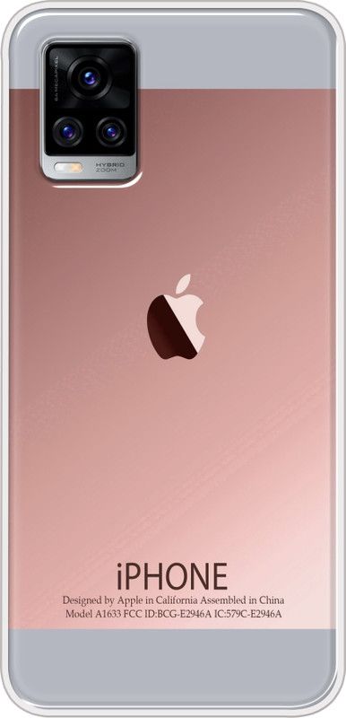 SmartGoldista Back Cover for Vivo V20 Pro  (Multicolor, Grip Case, Silicon)