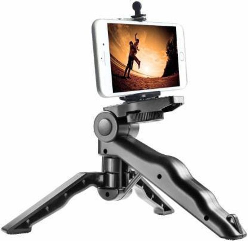 REEPUD Bluetooth Selfie Stick  (Black)