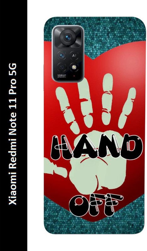 Ghumakkad Back Cover for Xiaomi Redmi Note 11 Pro 5G  (Multicolor, Grip Case, Silicon, Pack of: 1)
