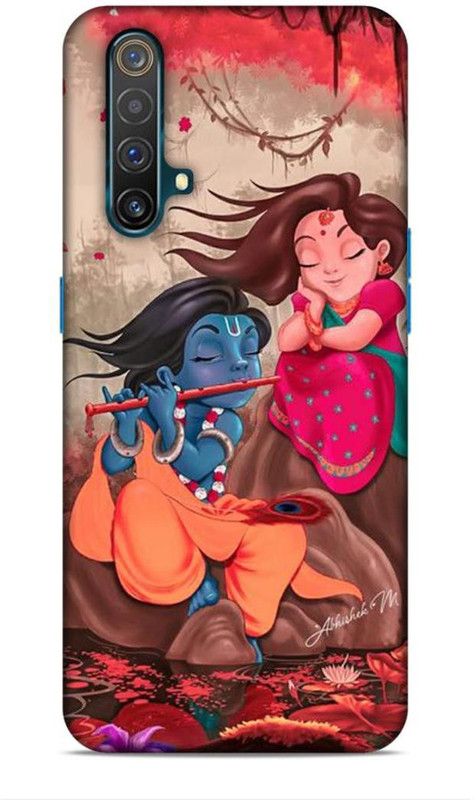 Trinetra Back Cover for Realme X50  (Multicolor, Hard Case)