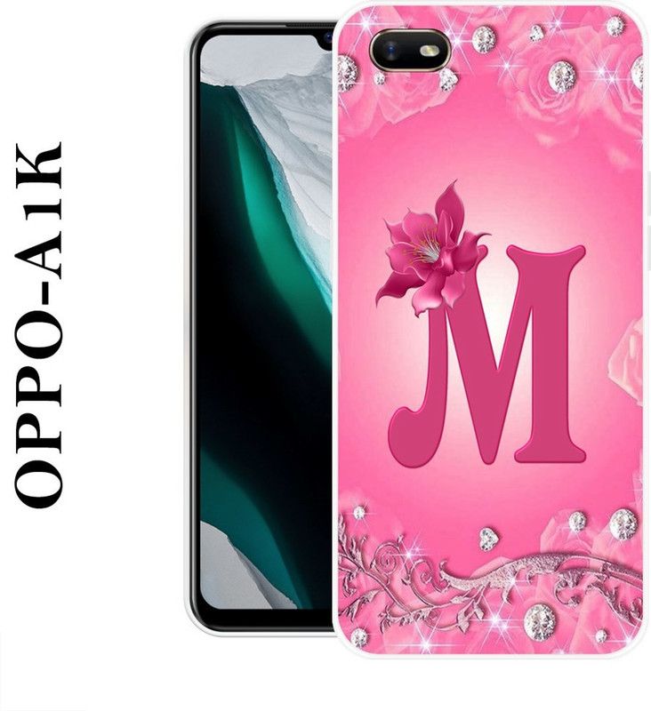 BAGRA Back Cover for Oppo A1K  (Pink, Silicon)
