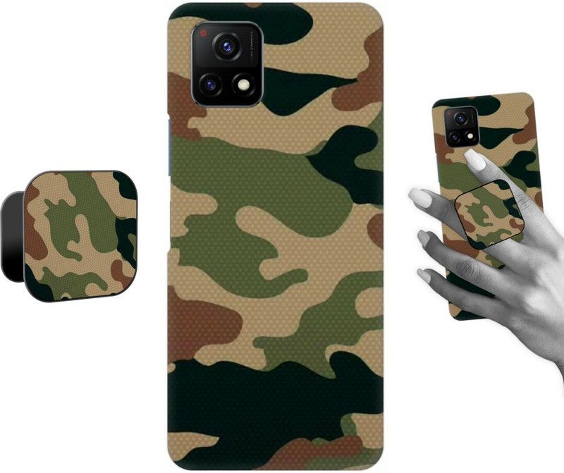 COBIERTAS Back Cover for Vivo Y72 5G  (Multicolor, Cases with Holder)