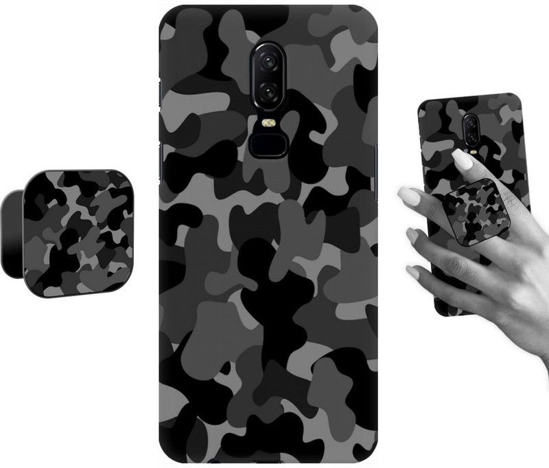 COBIERTAS Back Cover for OnePlus 6  (Multicolor, Cases with Holder)