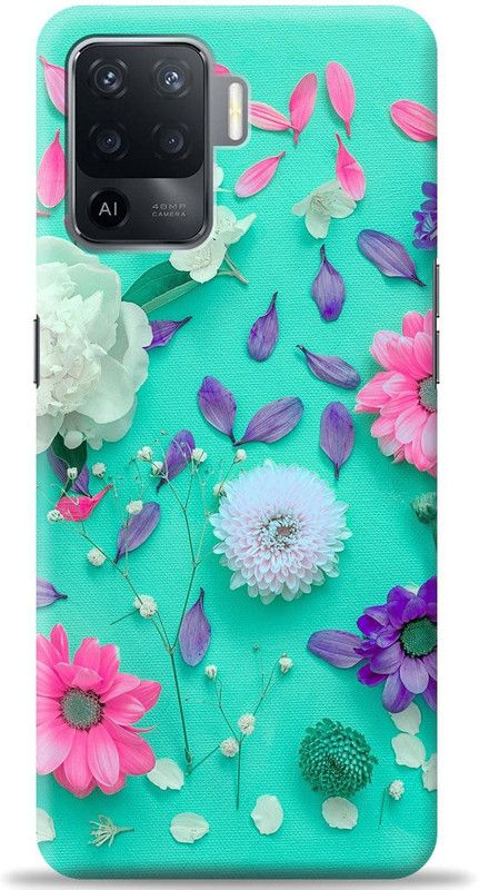Crafter Back Cover for Oppo F19 Pro  (Blue, Shock Proof, Pack of: 1)