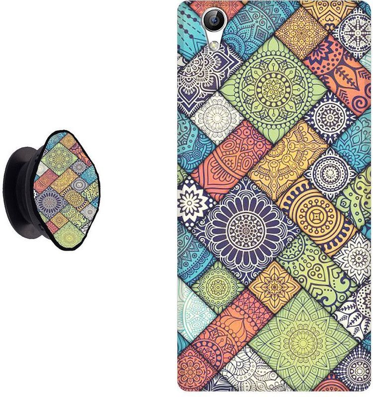 Zappy Back Cover for VIVO Y51L  (Multicolor, Cases with Holder, Pack of: 2)