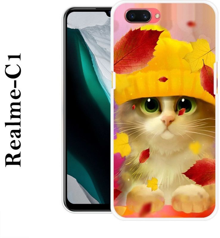SUPERCASE Back Cover for Realme C1  (Multicolor, Silicon)