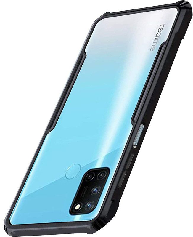 ShopGlobal Back Cover for Realme 7i  (Transparent, Grip Case)