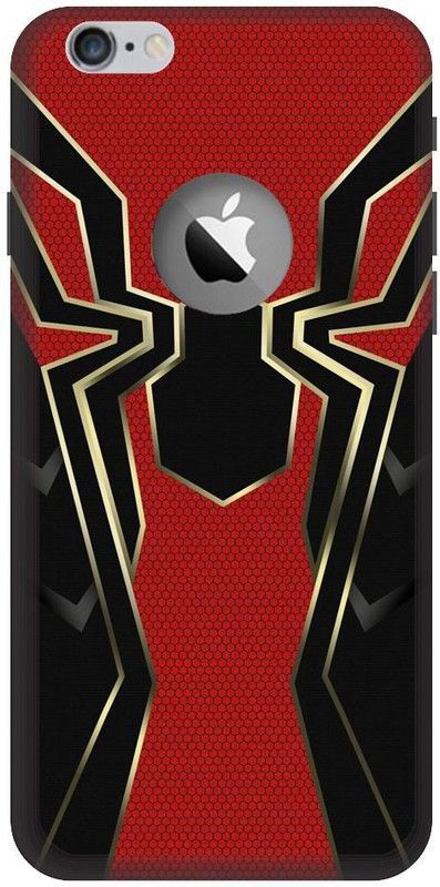BYXIS Back Cover for iphone 6 cut Spiderman, Spiderman logo, Marval, superhero, Comic  (Multicolor, Shock Proof, Pack of: 1)