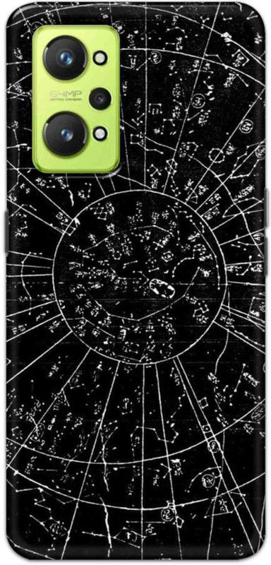 NDCOM Back Cover for Realme GT 2 Geometric Printed  (Multicolor, Hard Case, Pack of: 1)