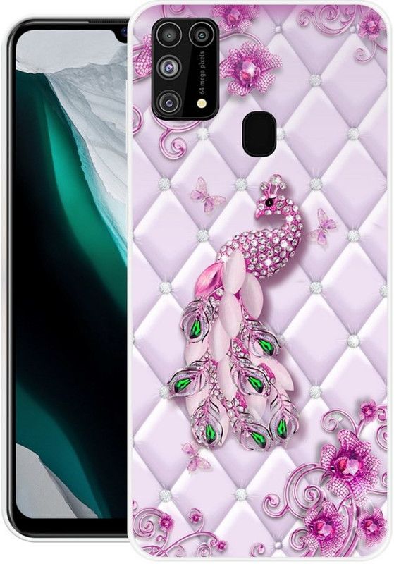 MUSKAY Back Cover for Samsung Galaxy M31  (Multicolor, Grip Case, Silicon, Pack of: 1)