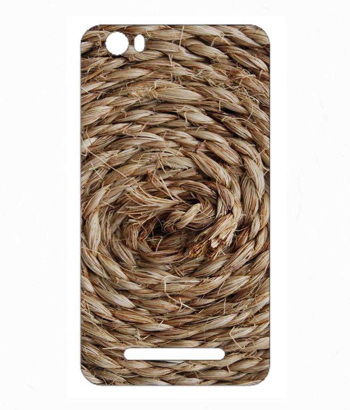 Snooky Micromax Canvas Juice 4G Q461 Mobile Skin  (Brown)