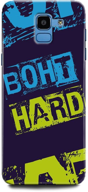 INTELLIZE Back Cover for Samsung Galaxy On6/SM-J600GZKFINS boht hard,Printed  (Multicolor, Shock Proof, Pack of: 1)
