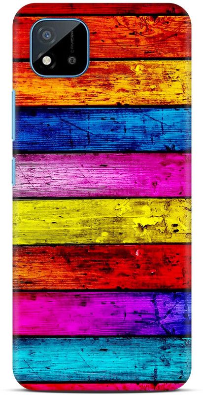 Sankee Back Cover for Realme C20 / RMX3063  (Multicolor, Hard Case)