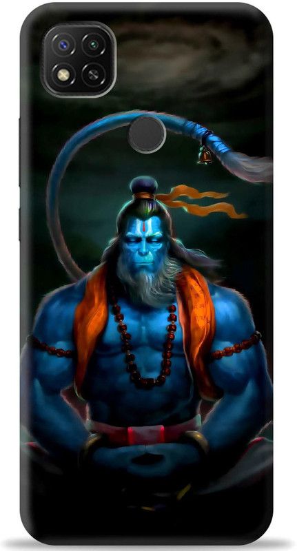 Loffar Back Cover for Redmi 9  (Blue, Shock Proof, Pack of: 1)