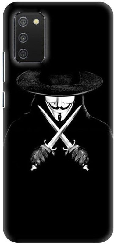 PNBEE Back Cover for Samsung Galaxy F02s, SM-E025F - Devil Print  (Multicolor, Hard Case, Pack of: 1)