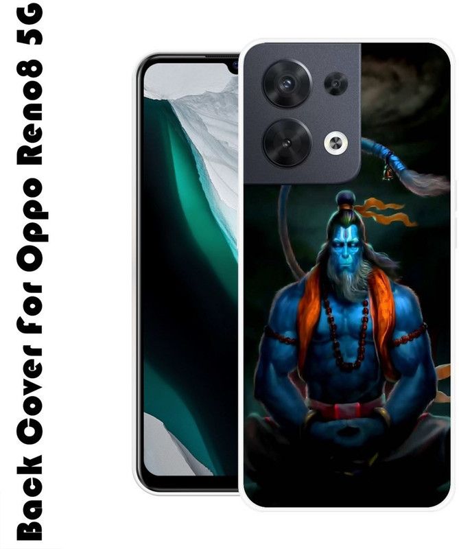 Sswastik Back Cover for Oppo Reno8 5G  (Multicolor, Grip Case, Silicon, Pack of: 1)