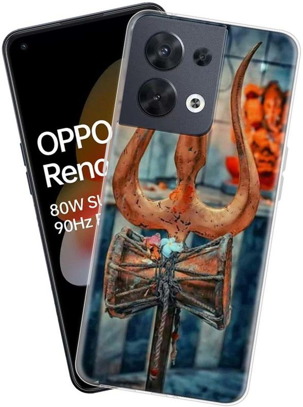 Fashionury Back Cover for OPPO Reno 8 5G  (Multicolor, Grip Case, Silicon, Pack of: 1)