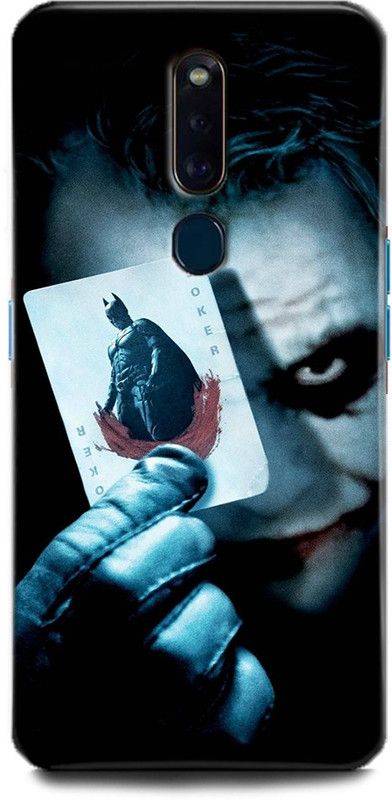 Afterglow Back Cover for Oppo F11 Pro JOKER, BATMAN, BATMAN JOKER, DARK KNIGHT, WHY SO SERIOUS  (Multicolor, Shock Proof, Pack of: 1)