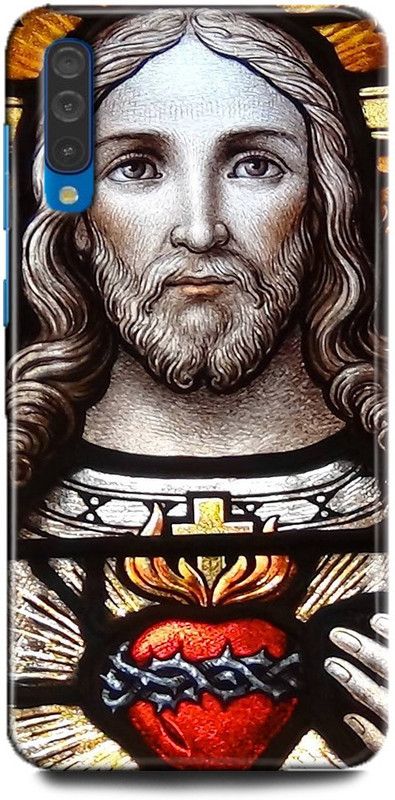FIKORA Back Cover for Mi A3/mzb7974in JESUS CROSS PRINTED  (Multicolor, Hard Case, Pack of: 1)