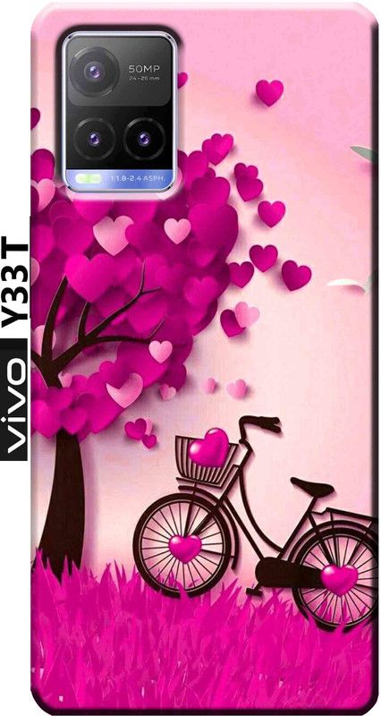 Auqueno Back Cover for Vivo Y33T 2518  (Multicolor, Flexible, Silicon, Pack of: 1)