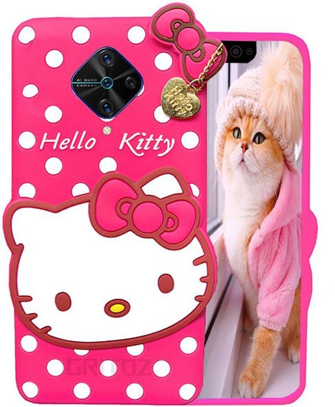 GRITOZ Back Cover for Vivo S1 Pro  (Pink, Grip Case, Pack of: 1)