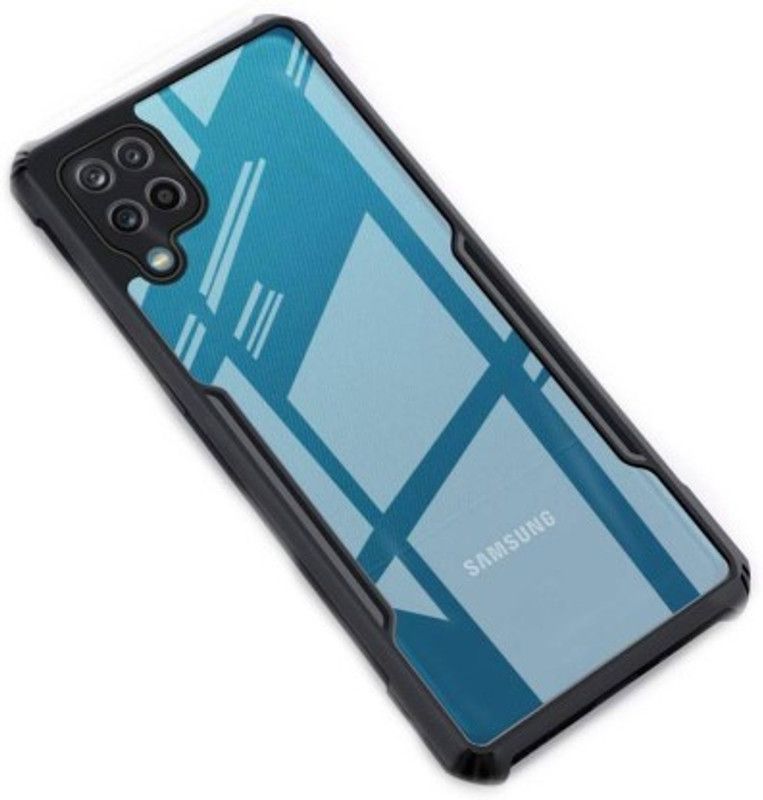 Finaux Back Cover for Samsung Galaxy M32  (Black, Pack of: 1)