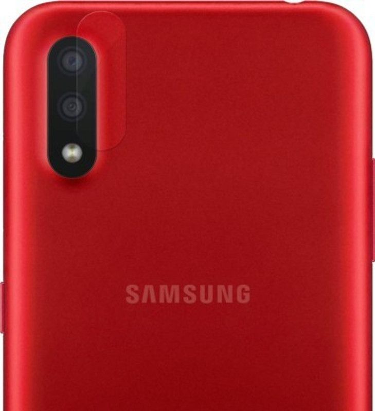 lazzy in hub Back Camera Lens Glass Protector for Samsung Galaxy M01  (Pack of: 1)