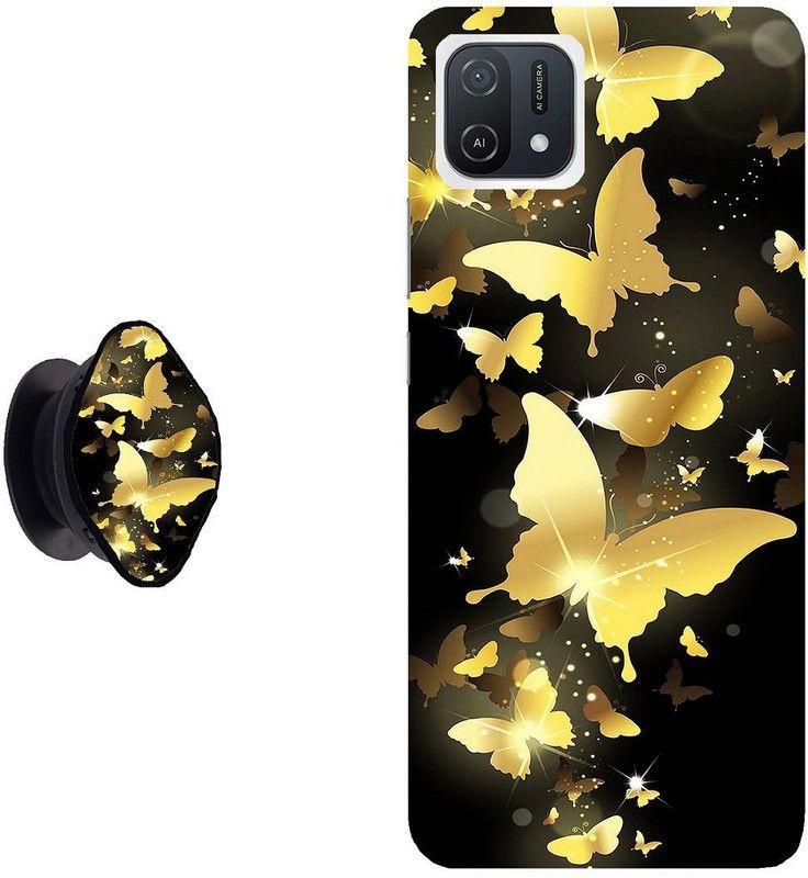 Zappy Back Cover for Oppo A16K  (Multicolor, Cases with Holder, Pack of: 1)