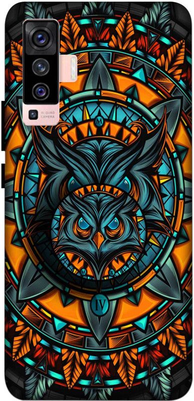 NDCOM Back Cover for VIVO X50  (Multicolor, Hard Case, Pack of: 2)