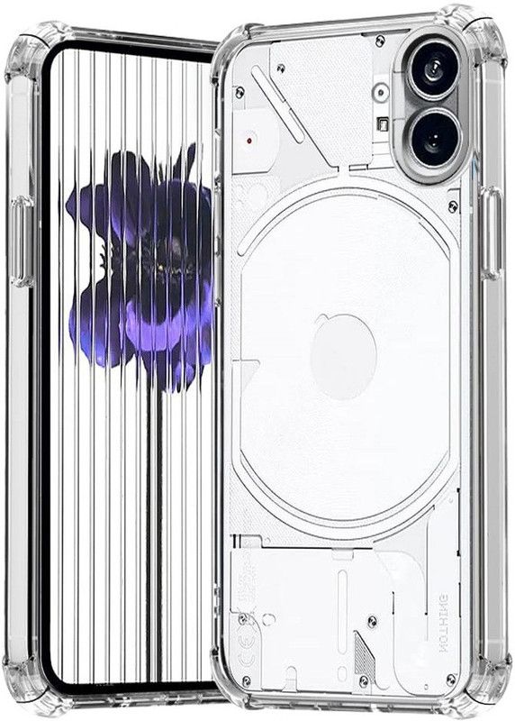 NSTAR Back Cover for Nothing Phone 1  (Transparent, Shock Proof, Silicon, Pack of: 1)