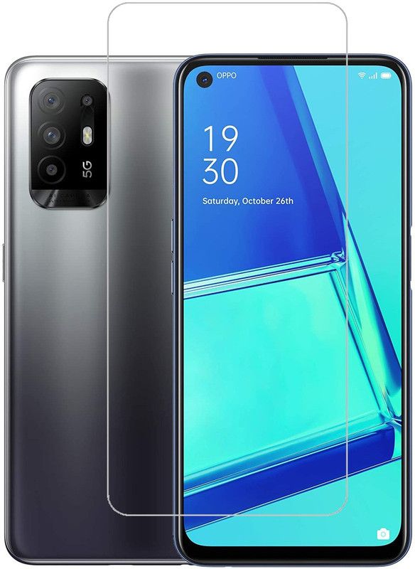 HOBBYTRONICS Tempered Glass Guard for OPPO F19, OPPO F19 PRO PLUS, OPPO F19 PRO  (Pack of 1)