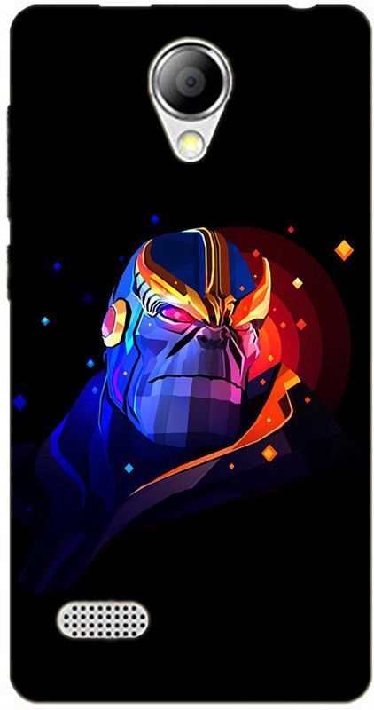 METOO Back Cover for Panasonic T45/T45 Back Cover, Thanos Design Printed Back Cover Print : 97  (Multicolor, Dual Protection, Silicon, Pack of: 1)