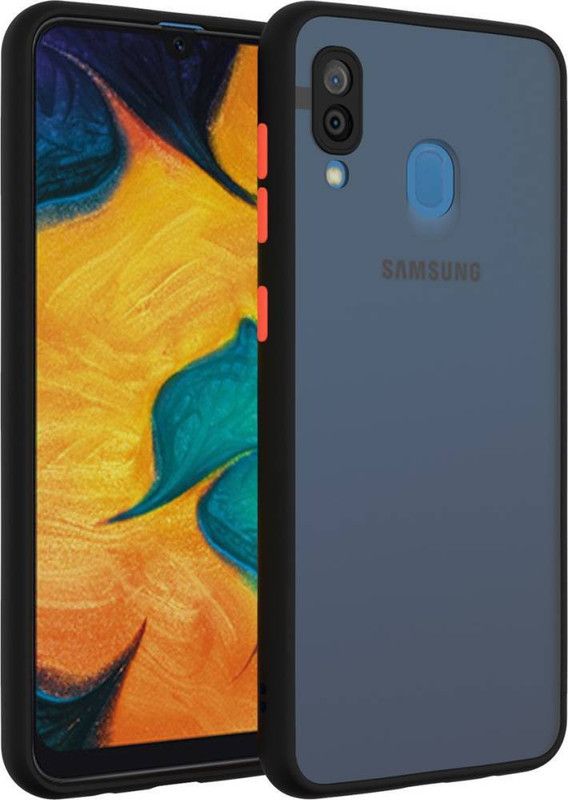 acd Back Cover for Samsung Galaxy M10S  (Black, Cases with Holder)