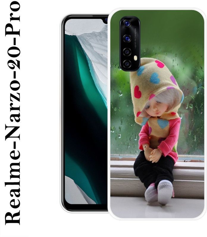 KLC Back Cover for Realme Narzo 20 Pro  (Multicolor, Grip Case, Silicon)