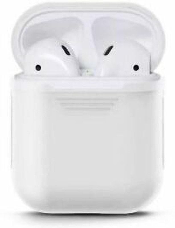 RATHEE Silicone Press and Release Headphone Case  (Multi-Colour)