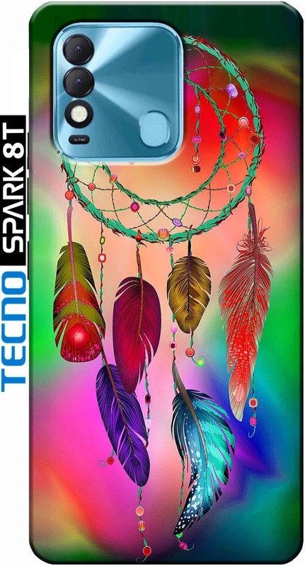 RDcon Back Cover for Tecno Spark 8T 2814  (Multicolor, Shock Proof, Silicon, Pack of: 1)